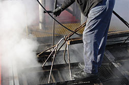 how to clean and oil water separator coalescer