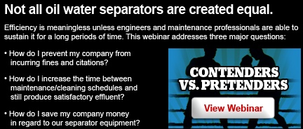 Not all oil water separators are created equal