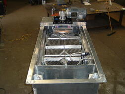 top view of separator