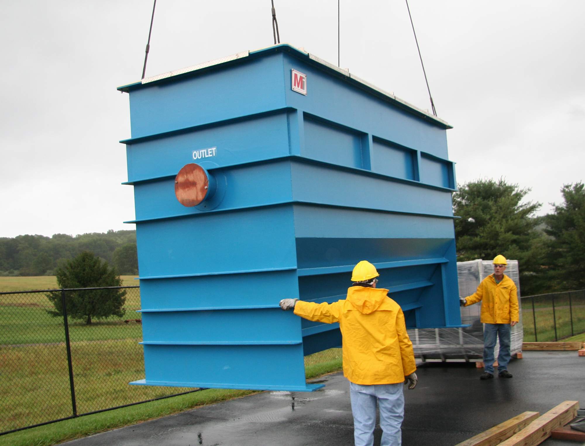 500 gpm oil and water separator
