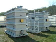 Mobil rental oil water separators