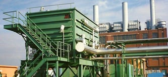 double split flow water oil separator