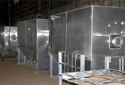 multiple aluminum oil water separators